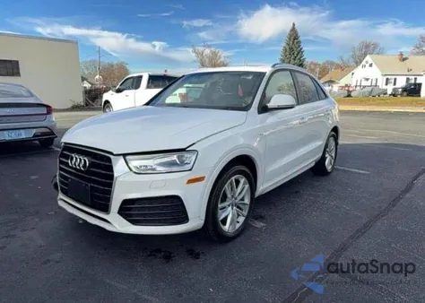 2018 Audi Q3 Premium z USA, uszkodzony, nr VIN WA1BCCFS6JR027592